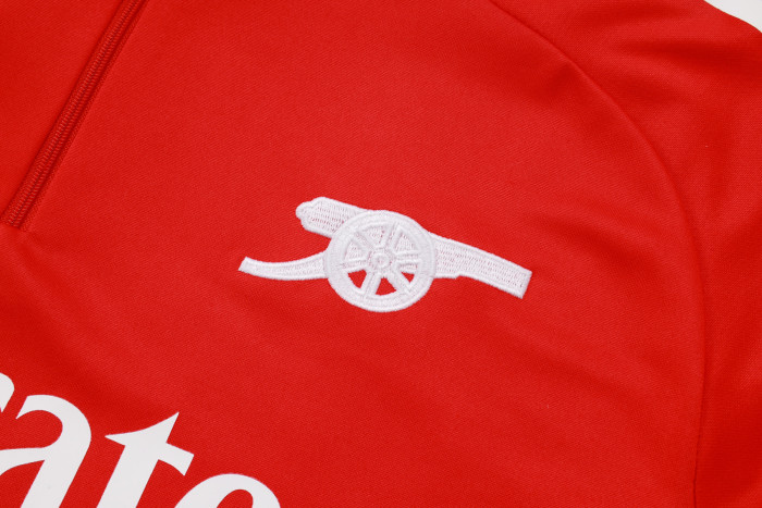 25-26 Arsenal High Quality Half Pull Tracksuit