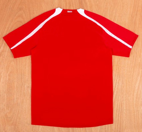 2008 Turkey  Home Retro Soccer Jersey
