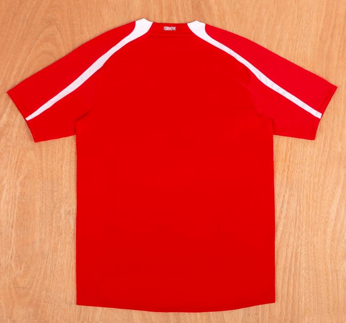 2008 Turkey  Home Retro Soccer Jersey