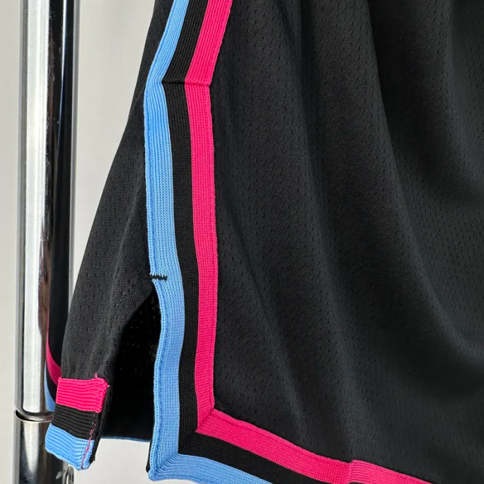 23-24 HEAT Black South Coast Top Quality NBA Pants