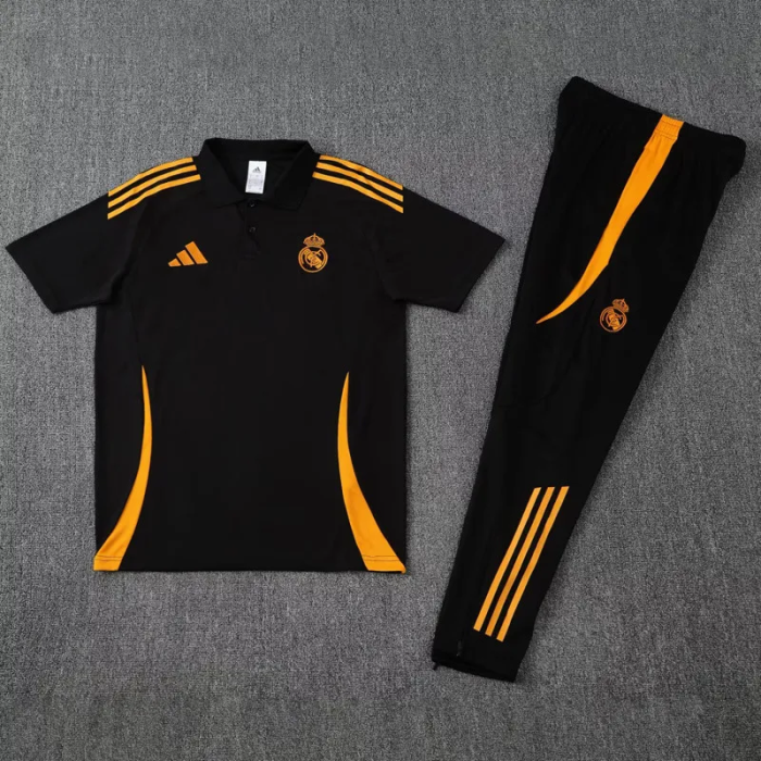 25-26 Real Madrid High Quality Polo Tracksuit