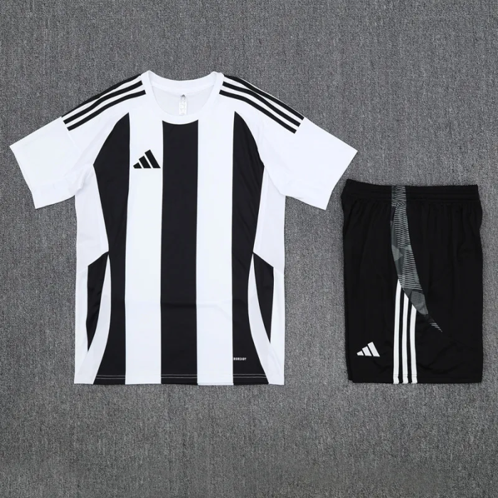 2025 AD White Black Training Short Suit
