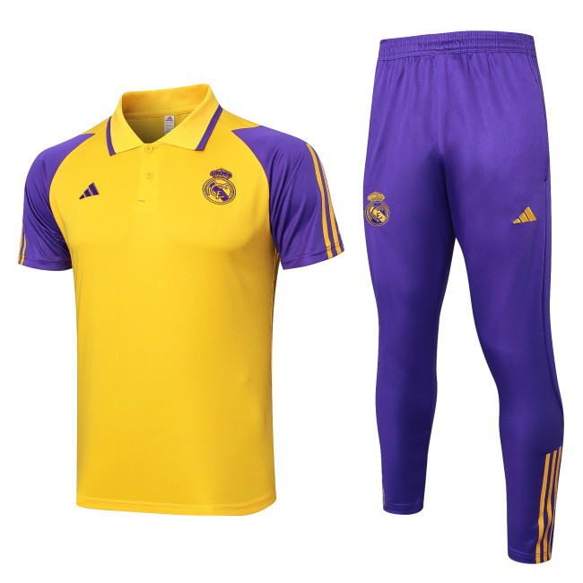 23-24 Real Madrid High Quality Polo Tracksuit