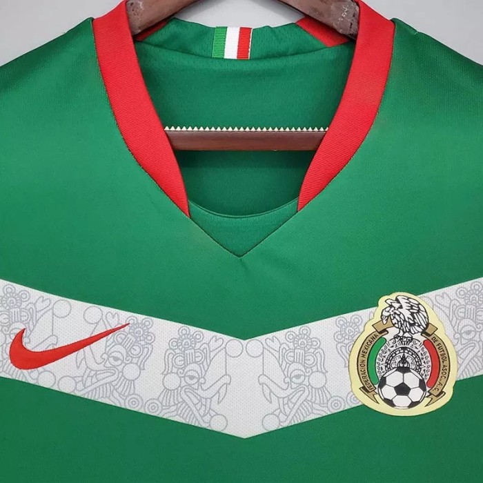 2006 Mexico Home Retro Soccer Jersey
