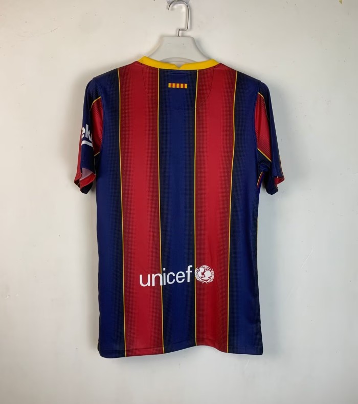 2020-2021 Barcelona Home Retro Soccer Jersey