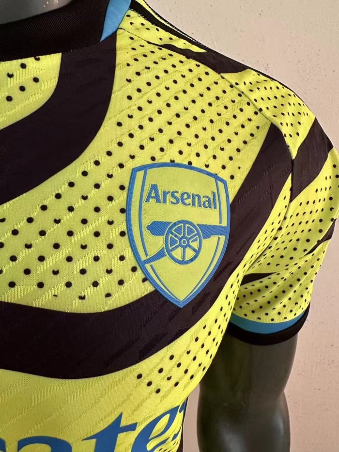 23-24 Arsenal Away Player Version Soccer Jersey