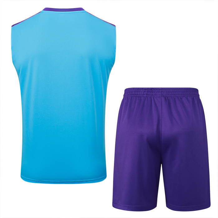 25-26 Real Madrid High Quality Tank Top And Shorts Suit