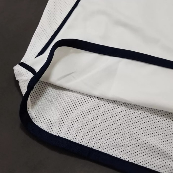 2002 England Home White Retro Soccer Jersey