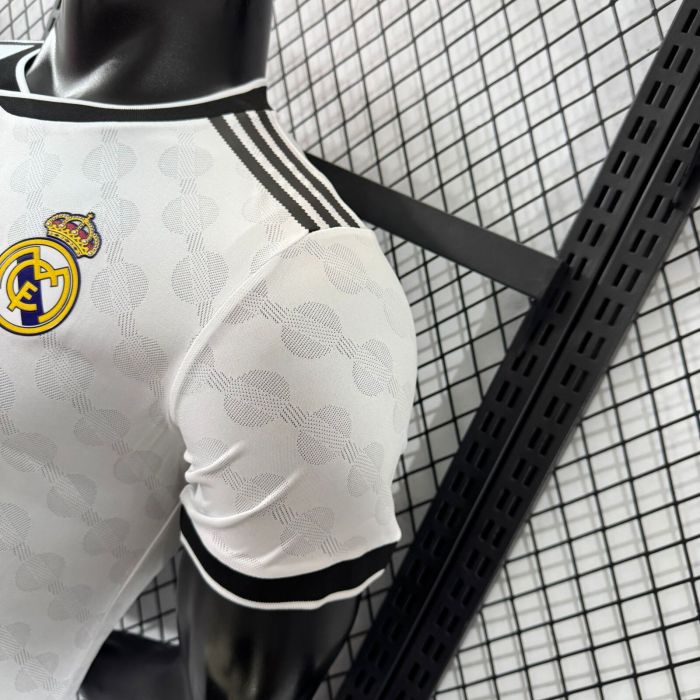 25-26 Real Madrid White Special Edition Player Version Soccer Jersey 1:1 Thai Quality