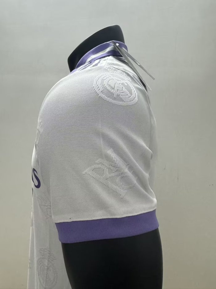 25-26 Real Madrid White Special Edition Player Version Soccer Jersey