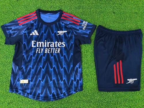 25-26 Arsenal Away Kids Player Version Soccer Jersey (球员童装)
