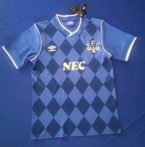 1986-1987 Everton Home Retro Soccer Jersey