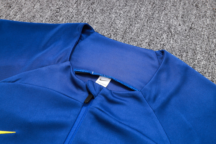 23-24 Inter Milan High Quality Half Pull Tracksuit