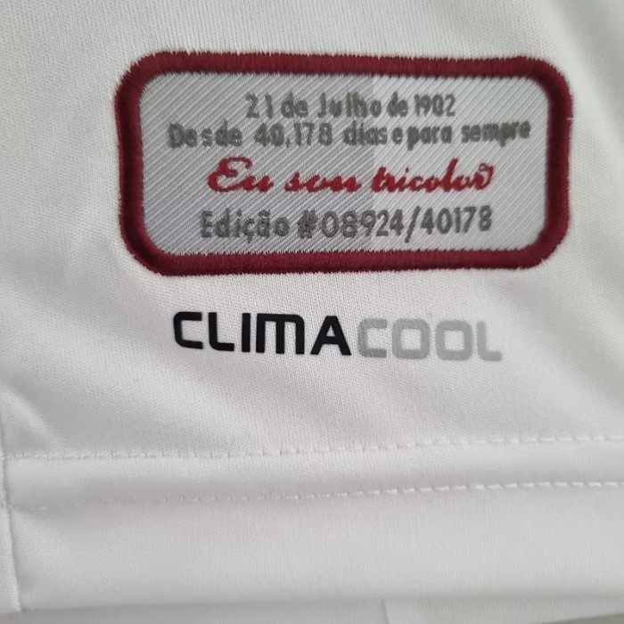 2011-2012 Fluminense 100th Anniversary White Retro Soccer Jersey