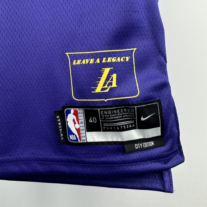 24-25 Lakers Hachimura #28 Top Quality Hot Pressing NBA Jersey