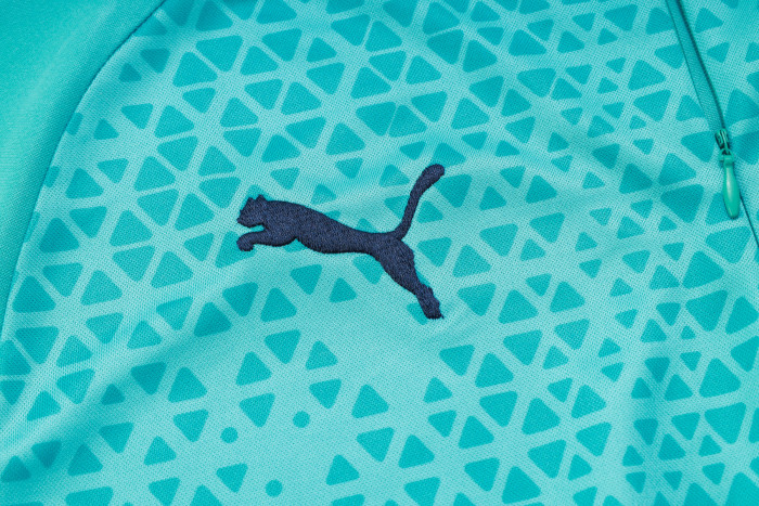 23-24 Marseille High Quality Half Pull Tracksuit