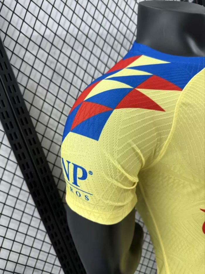 23-24 Club America Home Player Version Soccer Jersey