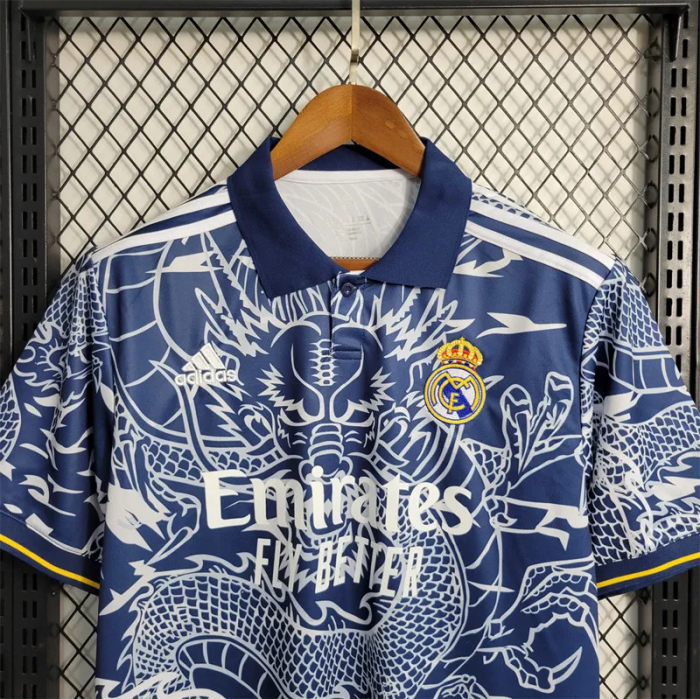 2023 Real Madrid Special Edition Blue Fans Training Shirts