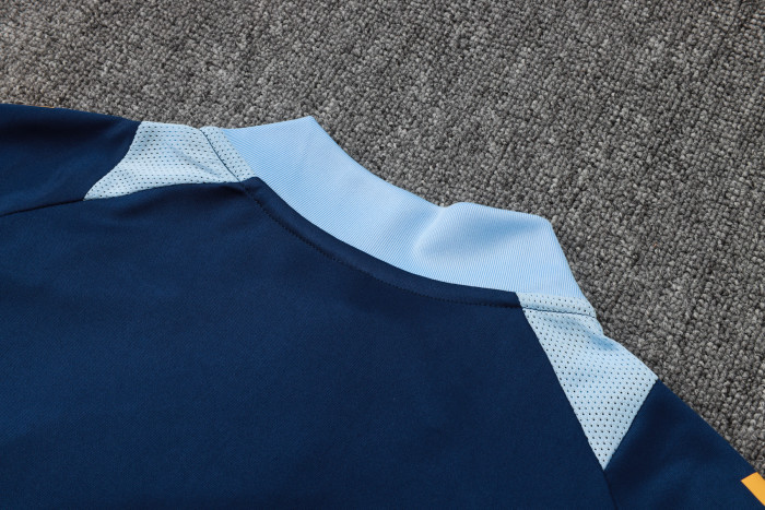 25-26 Real Madrid High Quality Half Pull Tracksuit