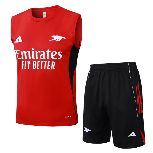 25-26 Arsenal High Quality Tank Top And Shorts Suit