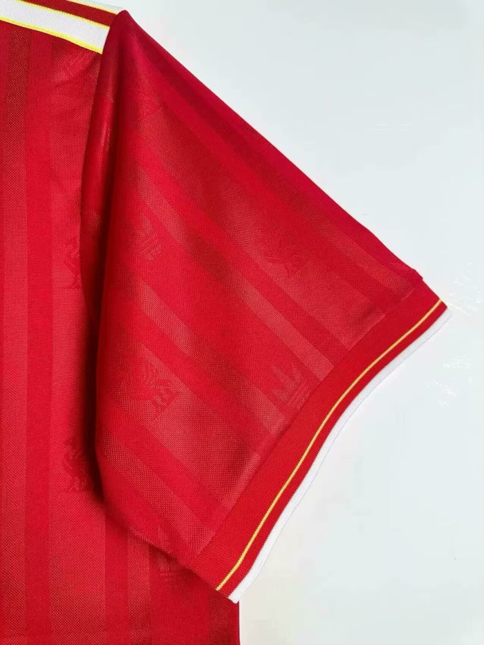 1986-1987 Liverpool Home Retro Soccer Jersey