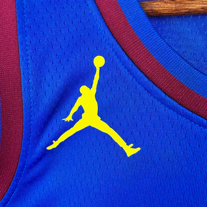 22-23 Nuggets WESTBROOK #4 Blue Top Quality Hot Pressing NBA Jersey (Trapeze Edition)