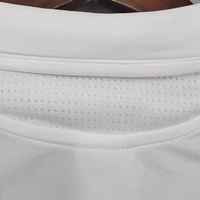 2005-2006 Real Madrid Home Long Sleeve Retro Soccer Jersey