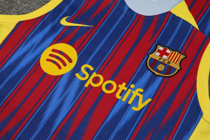 23-24 Barcelona High quality Tank Top And Shorts Suit