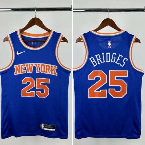 24-25 KNICKS Top Quality Hot Pressing NBA Jersey