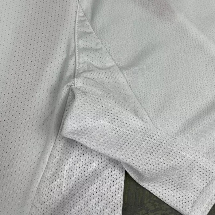 2006 England Home White Retro Soccer Jersey