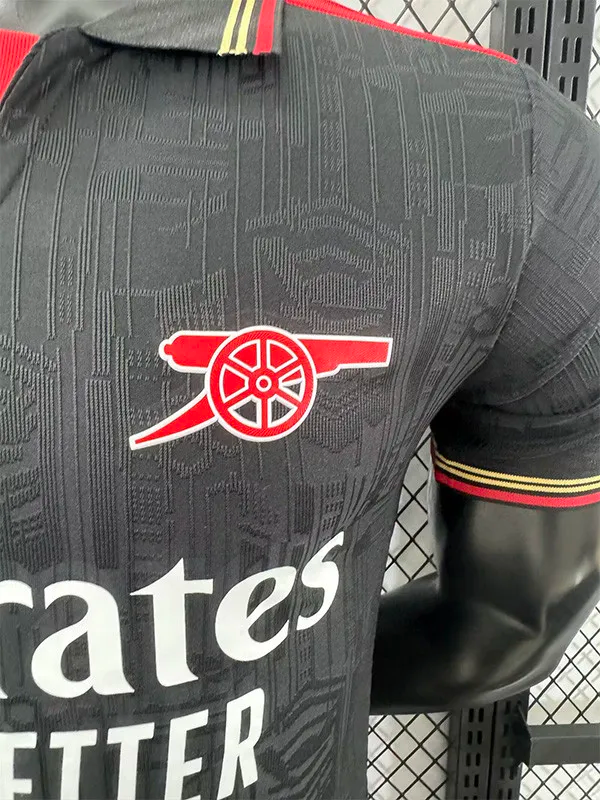 25-26 Arsenal Black Special Edition Player Version Training Shirts (三叶)