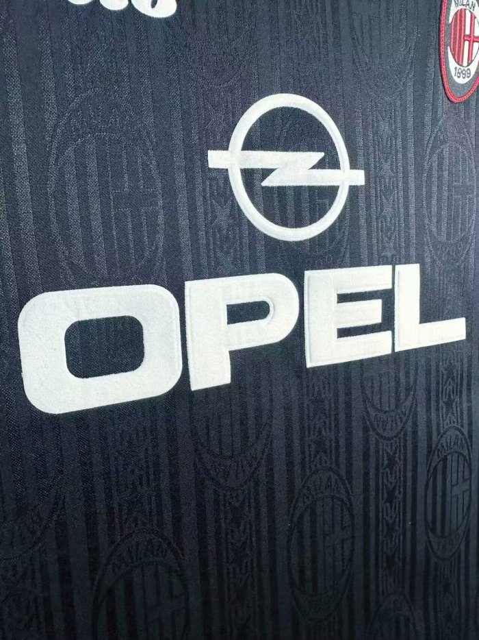 1997-1998 AC Milan Fourth Retro Soccer Jersey