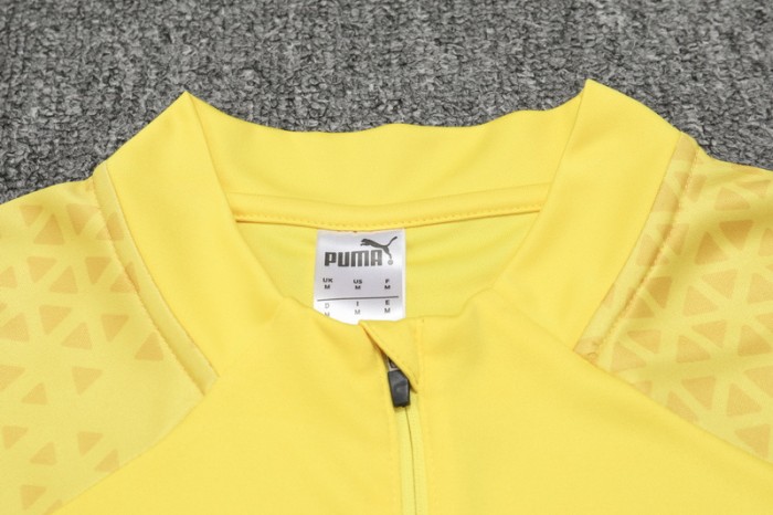 23-24 Dortmund High Quality Half Pull Tracksuit