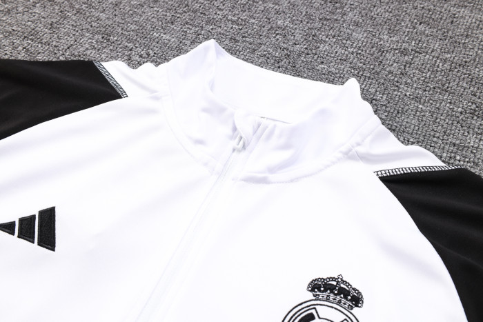 23-24 Real Madrid High Quality Half Pull Tracksuit
