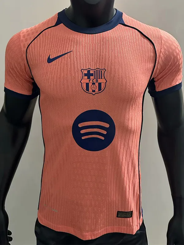 25-26 Barcelona Pink Orange Special Edition Player Version Soccer Jersey