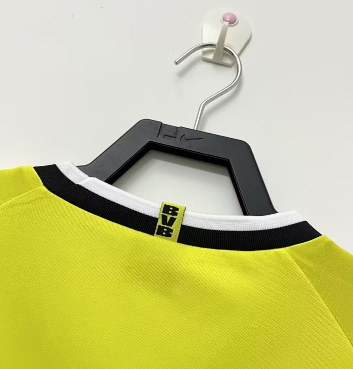 1995-1996 Borussia Dortmund Home Retro Soccer Jers