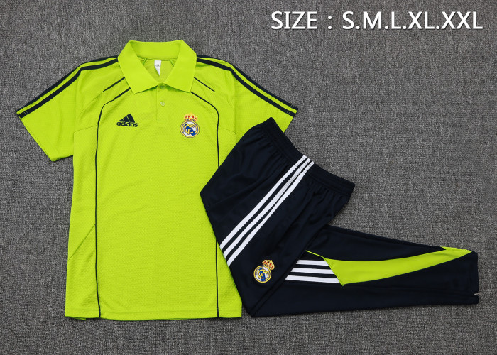 25-26 Real Madrid High Quality Polo Tracksuit
