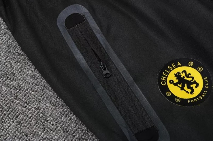 22-23 Chelsea White Hoodie Jacket Tracksuit#F401