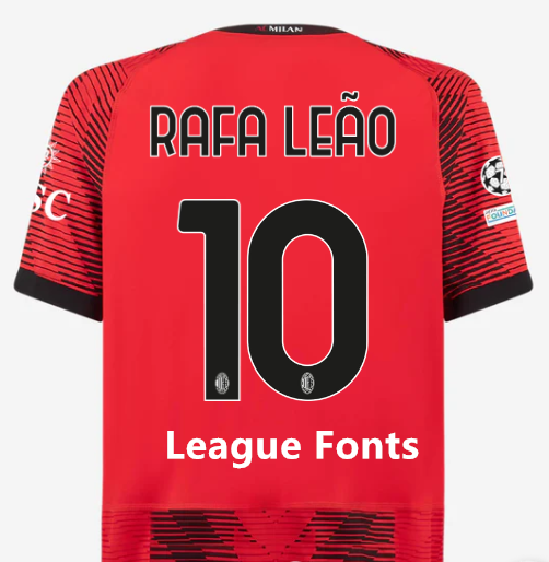 23-24 AC Milan Home 1:1 Fans Soccer Jersey