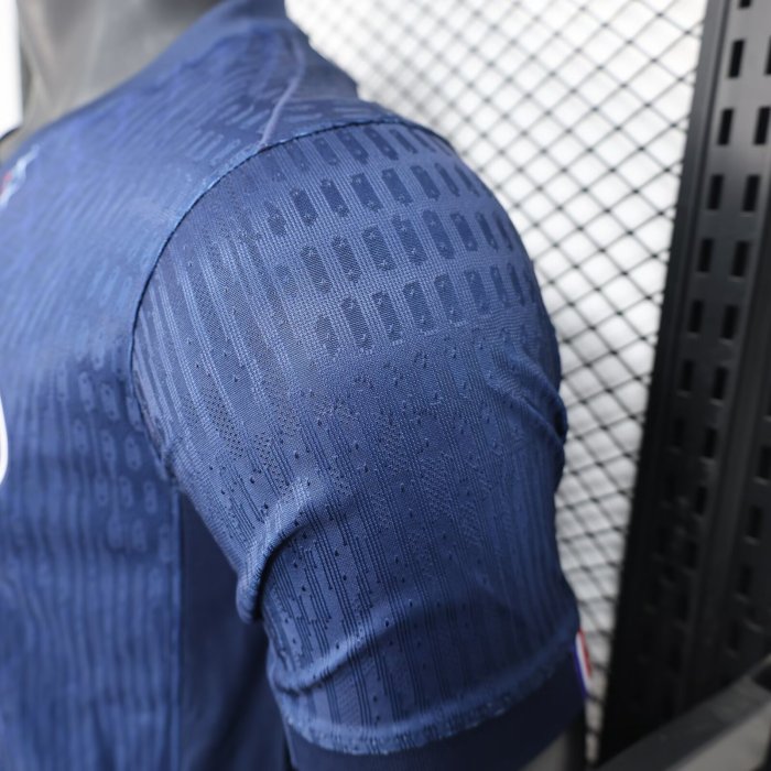 25-26 Paris Saint-Germain Home Player Version Soccer Jersey*带星