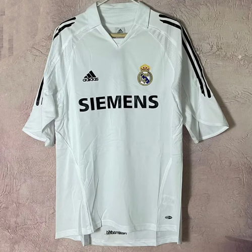 2005-2006 Real Madrid Home Retro Soccer Jersey