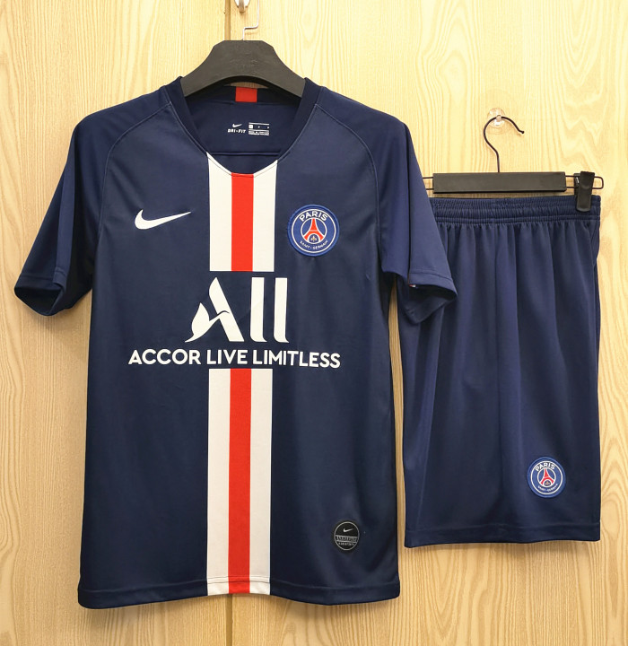 2019-2020 Paris Saint-Germain Home Retro Adult Suit