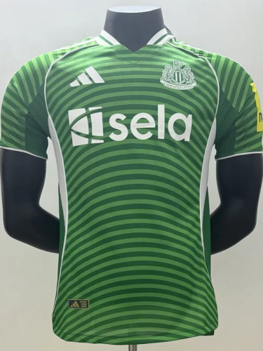 25-26 Newcastle Away Player Version Soccer Jersey