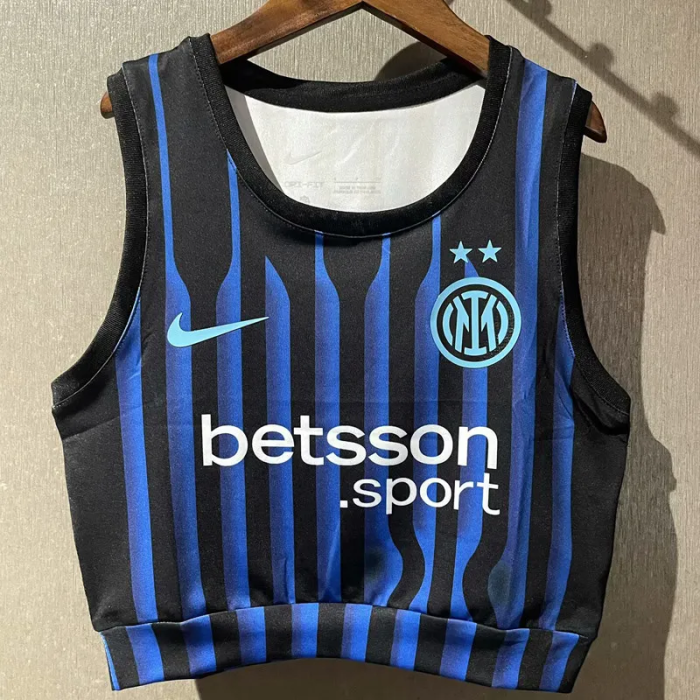 25-26 Inter Milan Home Women Yoga Vest (女)