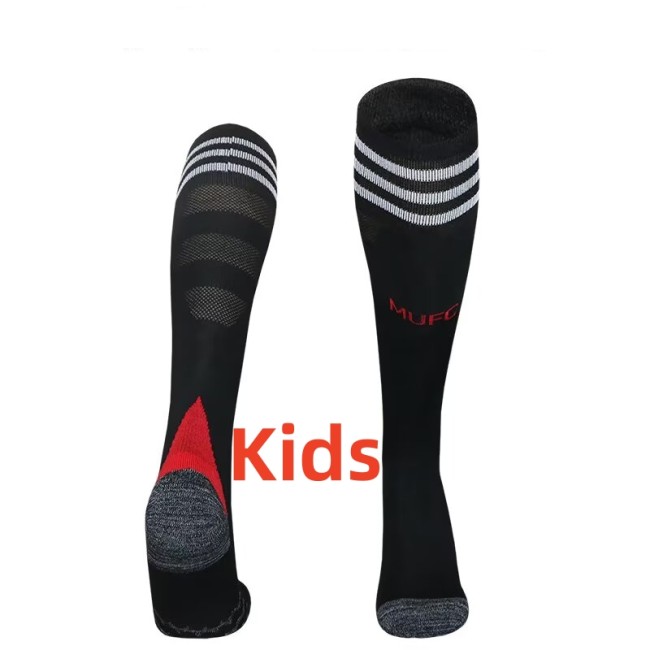 25-26 Manchester United Home Kids Socks