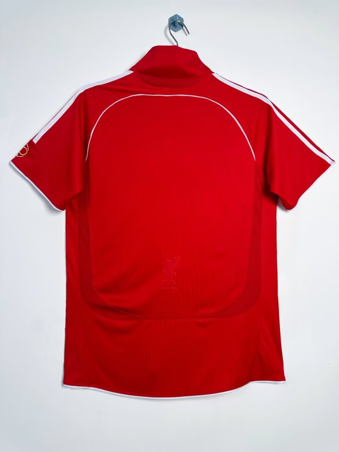 2006-2008 Liverpool Home Retro Soccer Jersey 欧冠版