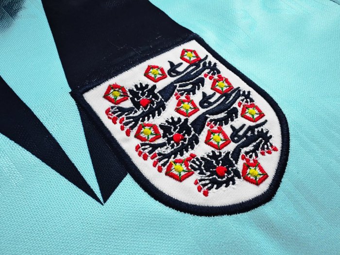 1992 England Third Retro Soccer Jersey