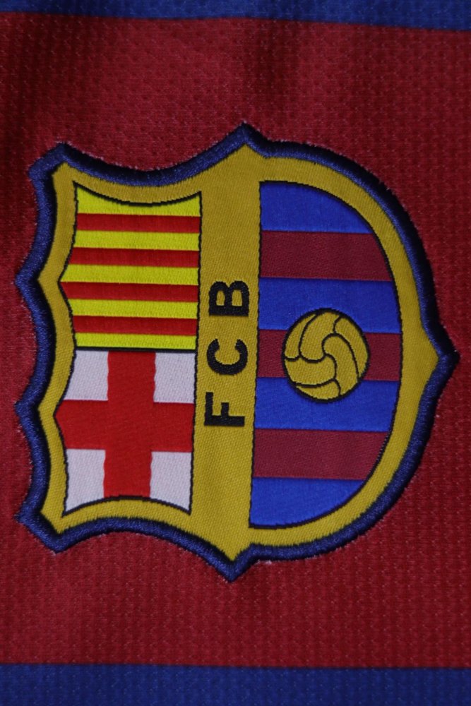 2011 Barcelona Home Long sleeves Retro Soccer Jersey