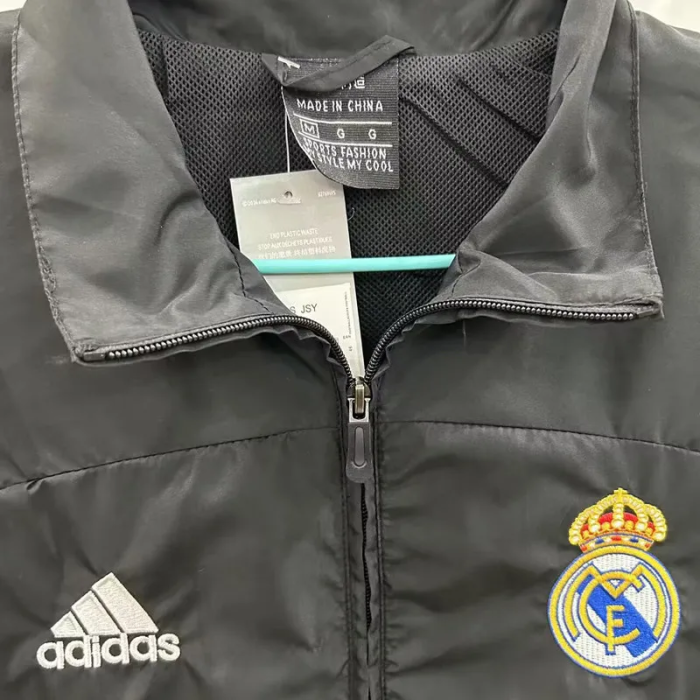 2025 Real Madrid New Pattern Windbreaker