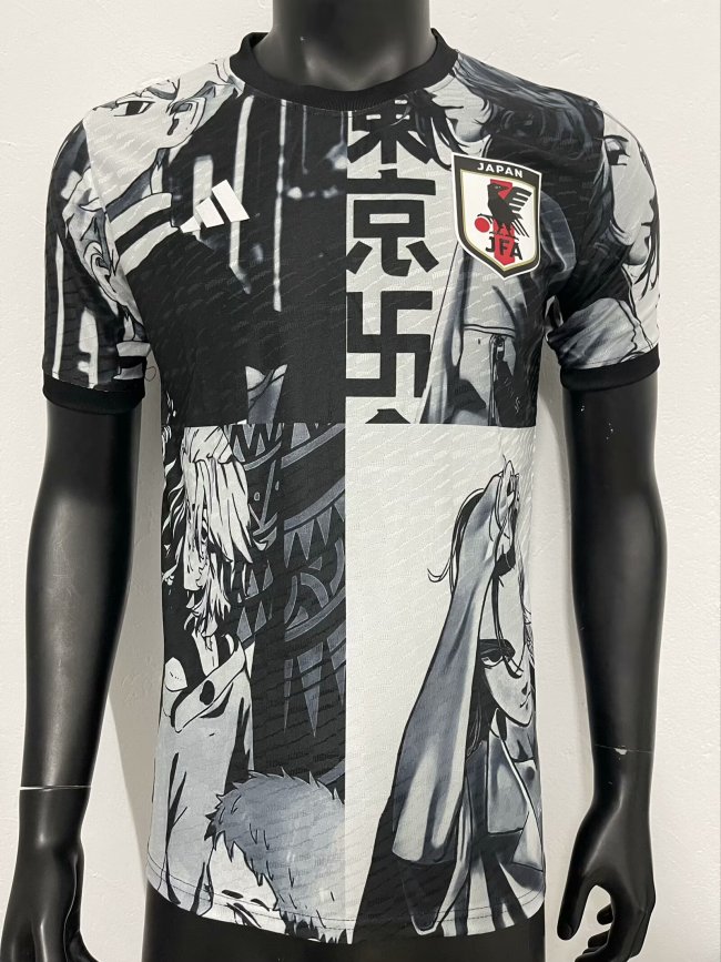 25-26 Japan Black White Special Edition Player Version Soccer Jersey